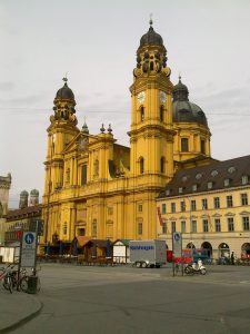 The Theatine Church on the Odeon-Square in Munich